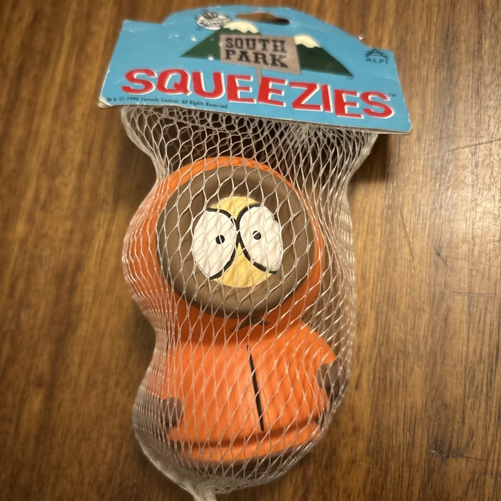 Comedy Central South Park Kenny Squeezies New In Package 1998 Alpi Vintage